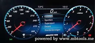 AMG-Menü ic177 6