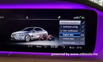 AMG-Menü ic213 25